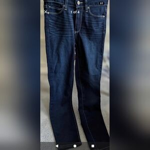 Paige Hoxton Ankle Women's dark blue jeans (Size 24)